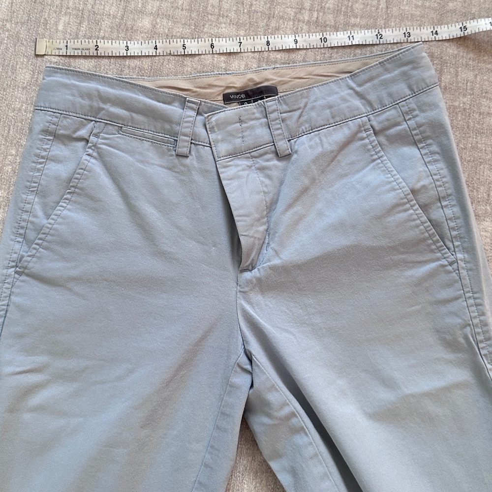 Vince Light Muted Blue Chink Pants Size 0 - Picture 5 of 9